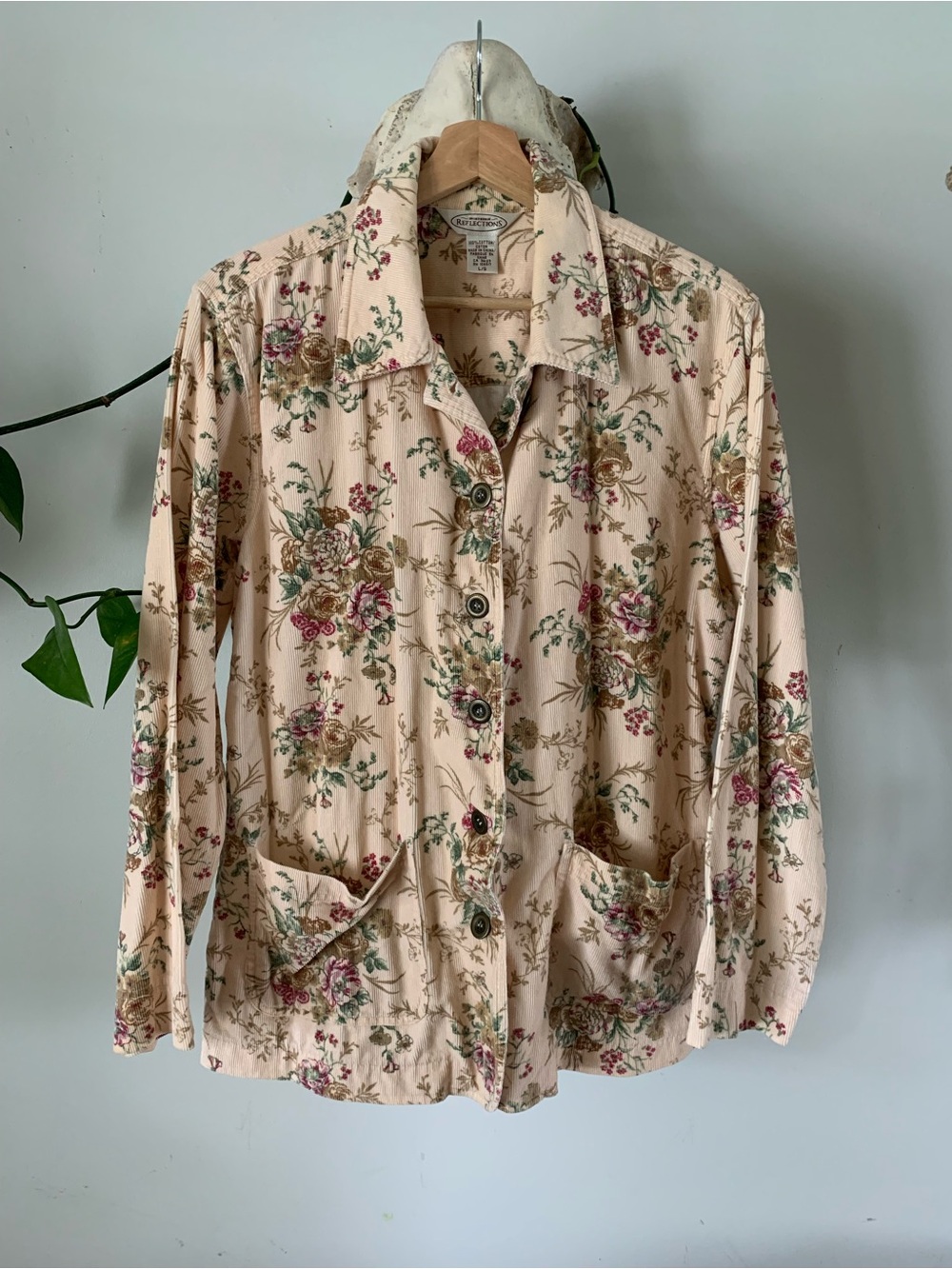 Vintage Northern Reflections Floral Button-Up Shirt